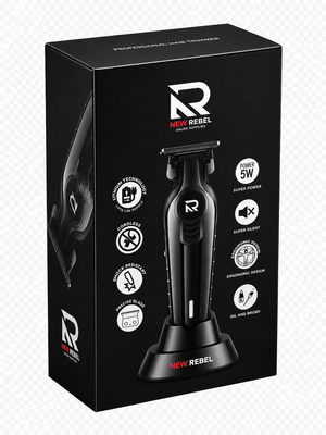 NEW REBEL Hair Trimmer Black - Hairwaxshop