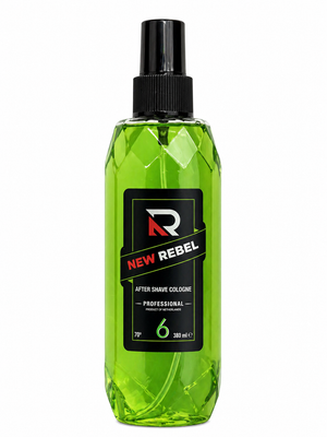 New Rebel Aftershave Cologne Green No. 6– 70° (380 ml) - Hairwaxshop