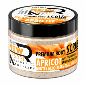 New Rebel Premium Body Scrub Apricot – Exfoliating Body Scrub 320ml - Hairwaxshop