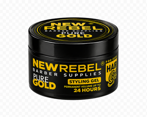 New Rebel Pure Gold Hair Gel 400 ml